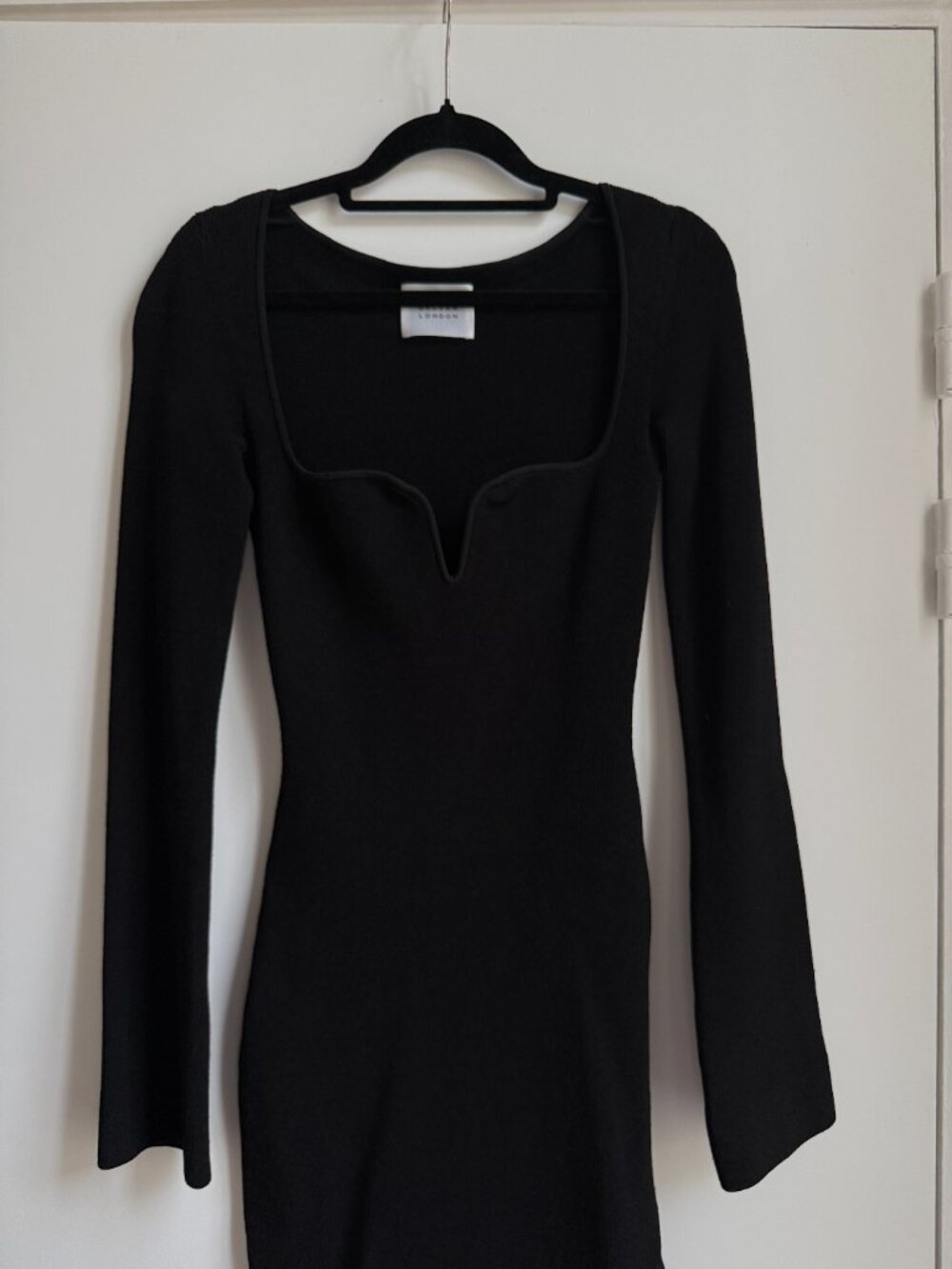 Galvan Gaia ribbed-knit midi dress - Picture 6 of 6